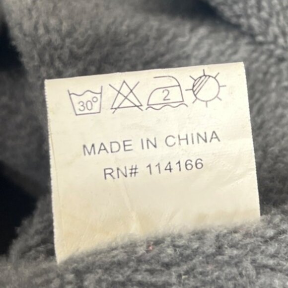 Penn State Jacket Coat Mens Large Gray Colosseum Athletics Fleece Lined Fanwear - Picture 9 of 9